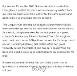 Rawlings Heart Of The Hide Oakland A's RHT Limited Edition Baseball Glove NEW
