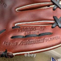 Rawlings Heart Of The Hide PRO200-4P Baseball Glove 11.5 Right Hand Throw