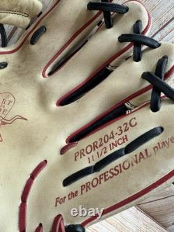 Rawlings Heart Of The Hide PROR204-32C Baseball Glove RHT 11.5in