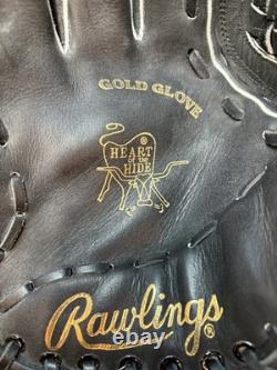 Rawlings Heart Of The Hide PRO-6BFB Horween Baseball Glove 12.5 Gold Glove LHT