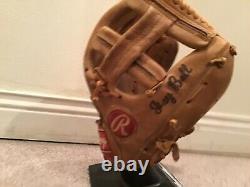 Rawlings Heart Of The Hide PRO-SPT Jay Bell Game Used Glove Gold Glove Winner
