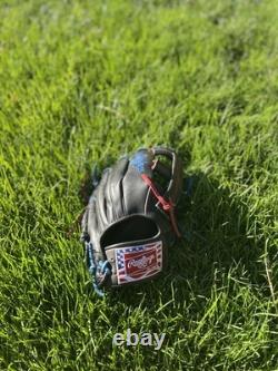 Rawlings Heart Of The Hide PRO-TT2-1BDSR 11.5With American Flag Patch Very Rare