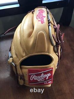 Rawlings Heart Of The Hide Pro205-9BU 11 3/4 Gold Glove RHT Brand New