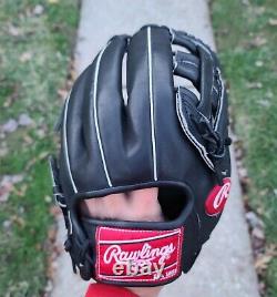 Rawlings Heart Of The Hide Pro-1000hcb Gold Glove 1 Dot 12 Rht Baseball Glove