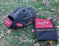 Rawlings Heart Of The Hide Pro-1000hcb Gold Glove 1 Dot 12 Rht Baseball Glove