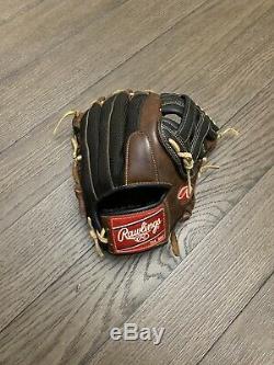 Rawlings Heart Of The Hide Pro Mesh Crawford 11.75 H Web Baseball Glove Brown