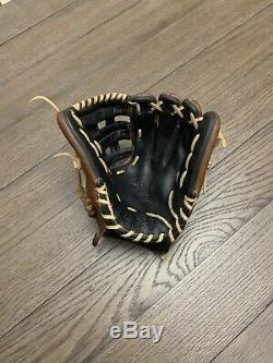 Rawlings Heart Of The Hide Pro Mesh Crawford 11.75 H Web Baseball Glove Brown