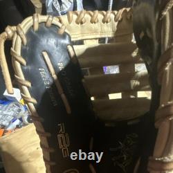 Rawlings Heart Of The Hide R2G Baseball Glove Black Beige Leather 12.75