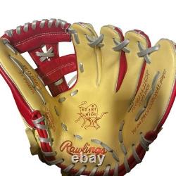 Rawlings Heart Of The Hide Rt Handed Baseball Glove R2G with Keychain Broken In