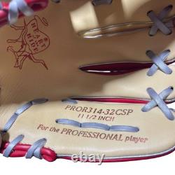 Rawlings Heart Of The Hide Rt Handed Baseball Glove R2G with Keychain Broken In