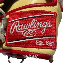 Rawlings Heart Of The Hide Rt Handed Baseball Glove R2G with Keychain Broken In