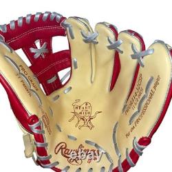 Rawlings Heart Of The Hide Rt Handed Baseball Glove R2G with Keychain Broken In