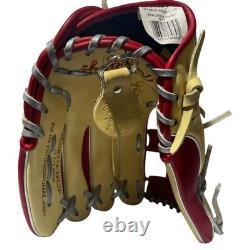 Rawlings Heart Of The Hide Rt Handed Baseball Glove R2G with Keychain Broken In
