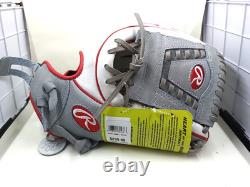 Rawlings Heart Of The Hide Softball Glove PRO716SB-31WG Grey Gray Red RHT 12