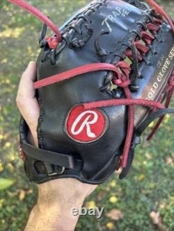 Rawlings Heart Of The Hide Trap Eze Baseball Glove Vintage Re-laced And Ready