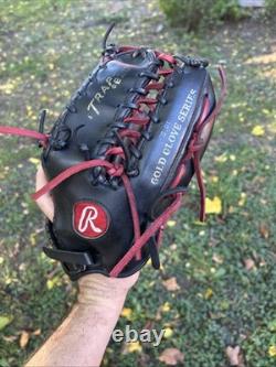 Rawlings Heart Of The Hide Trap Eze Baseball Glove Vintage Re-laced And Ready