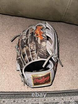 Rawlings Heart Of The Hide Trent Grisham Gameday 57 124/144 Gold Wrist Label