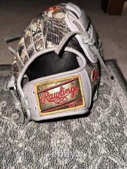 Rawlings Heart Of The Hide Trent Grisham Gameday 57 124/144 Gold Wrist Label