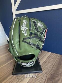 Rawlings Heart Of The Hide Wingtip Military Green Baseball Glove Pro205-30MG
