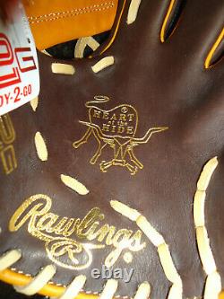 Rawlings Heart Of The Hide (hoh) R2g Pror205w-2ch Glove 11.75 Rh $259.99