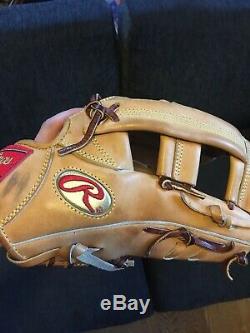 Rawlings Heart Of The Hide prott2 11.5 In With Gold Labels And Patch Tulo Rare