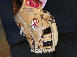 Rawlings Heart Of The Hide prott2 11.5 In With Gold Labels And Patch Tulo Rare