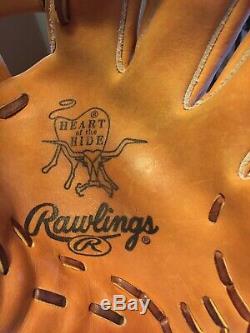 Rawlings Heart Of The Hide prott2 11.5 In With Gold Labels And Patch Tulo Rare