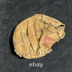 Rawlings Heart of Hide RL-1 catchers mitt glove HOH Johnny Bench 70s USA Vintage