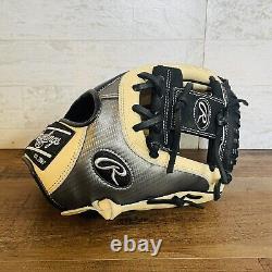 Rawlings Heart of The Hide 11.5 PROR204-2CCF R2G Baseball Glove Black Carbon