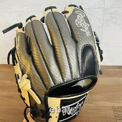 Rawlings Heart of The Hide 11.5 PROR204-2CCF R2G Baseball Glove Black Carbon