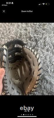 Rawlings Heart of The Hide 1st Base Baseball Glove Silver Grey 13 In RHT