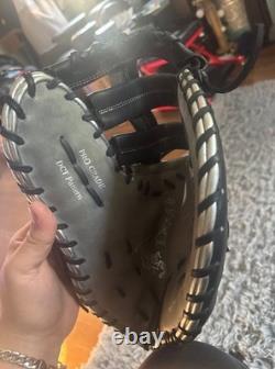 Rawlings Heart of The Hide 1st Base Baseball Glove Silver Grey 13 In RHT