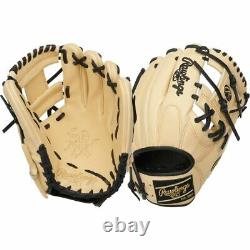 Rawlings Heart of The Hide Baseball Glove, Pro I Web, 11.5 inch, Right Hand Throw