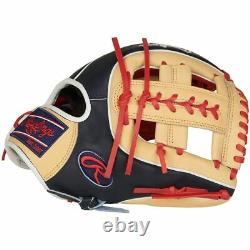Rawlings Heart of The Hide Baseball Glove, X-Laced Single Post Web, 11.5 inch