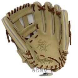 Rawlings Heart of The Hide Pro Camel NP7 Baseball Glove 12.25 Right Hand Throw