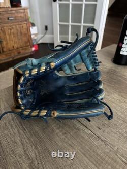 Rawlings Heart of the Hide 11.25 Baby Blue/Navy