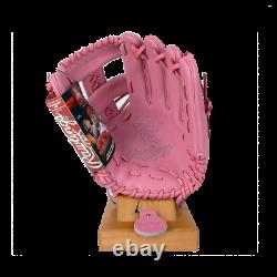 Rawlings Heart of the Hide 11.50 SMU Pink Baseball Gloves PROTT2-19P