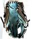 Rawlings Heart Of The Hide 11.5 Baseball Glove Rht Pro204-2c Silver/light Blue