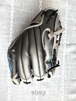 Rawlings Heart of the Hide 11.5 Baseball Glove RHT PRO204-2C silver/light blue