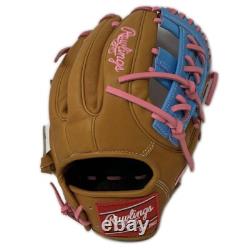 Rawlings Heart of the Hide 11.5 In. Single Split Web Baseball Glove Bubble Gum