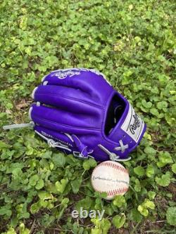 Rawlings Heart of the Hide 11.5 R2G Purple/Grey