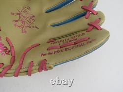Rawlings Heart of the Hide 11.5 RHT Baseball Glove Tan Blue Pink PROR314-32CCB
