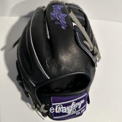 Rawlings Heart of the Hide 11.5 RHT Colorado Rockies Logo Baseball Glove RHT