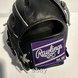 Rawlings Heart of the Hide 11.5 RHT Colorado Rockies Logo Baseball Glove RHT