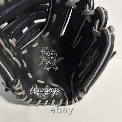 Rawlings Heart of the Hide 11.5 RHT Colorado Rockies Logo Baseball Glove RHT