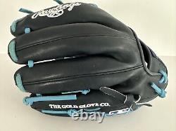 Rawlings Heart of the Hide 11.5 RHT Tampa Bay Rays Logo Baseball Glove RHT