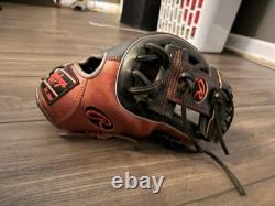 Rawlings Heart of the Hide 11.5 Red Right Leather Baseball Glove 5 Finger