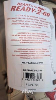 Rawlings Heart of the Hide 11.75 Baseball Glove RHT (PROR205-4CT)