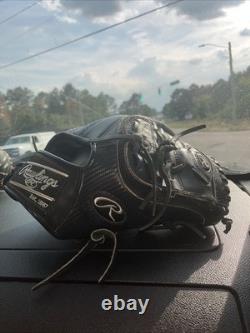 Rawlings Heart of the Hide 11.75 Baseball Gloves Black, Right Hand Throw