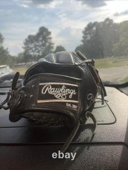 Rawlings Heart of the Hide 11.75 Baseball Gloves Black, Right Hand Throw